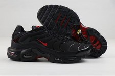 NEW Nike Air VaporMax Plus TN Sports Air Cushion Men's black/red Shoes