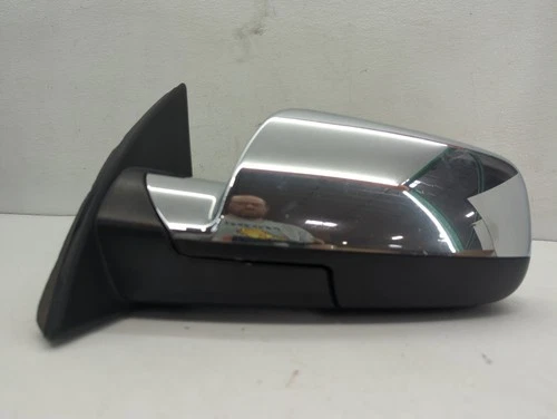 2010-2011 Gmc Terrain Driver Left Side View Power Door Mirror Chrome HWFZC
