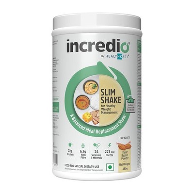 Slim Shake Meal Replacement For Weight Management With Triple Blend Protein