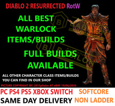  PC PS4 PS5 XBOX SWITCH  WARLOCK ALL BEST ITE...