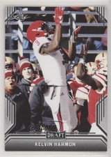 2019 Leaf Draft Kelvin Harmon #46 ks3