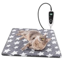 Cat Heating Pad, Waterproof Pet Heating Pad for Cats Dog Stars A: 18x18in