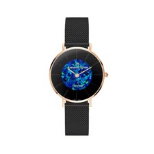 Dark Lumiere Cliff Blue Opal Watch -  28mm