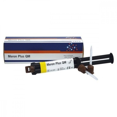 Voco Meron Plus QM Resin Reinforced Glass Ionomer Luting Cement 8.5gm (Free Ship