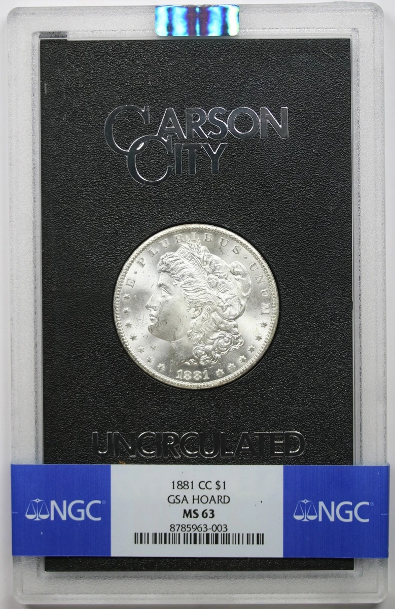 MS 63 Graded 1881 Year Morgan US Dollars (1878-1921) for sale | eBay