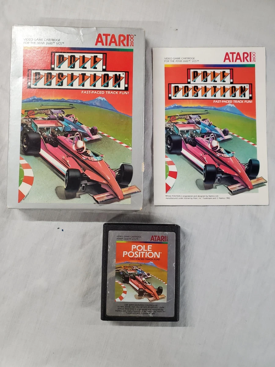 Atari 2600 Video Games Racing Pole Position for sale | eBay