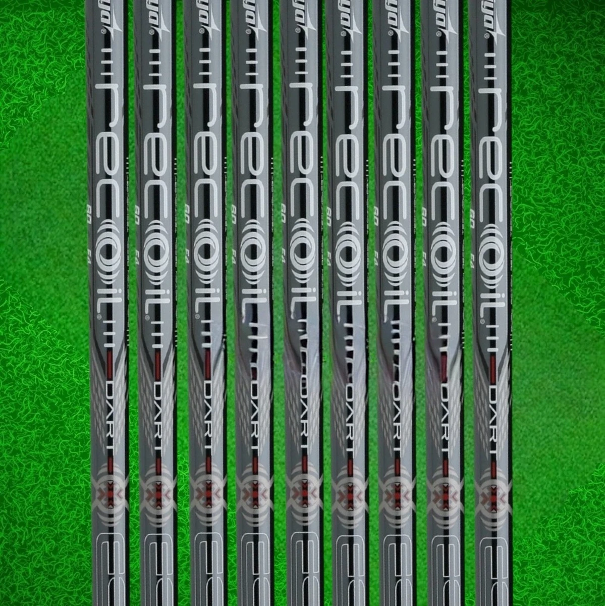 UST Recoil 460 ESX Graphite Golf Club Iron Shafts .370 Tip F2-A Flex