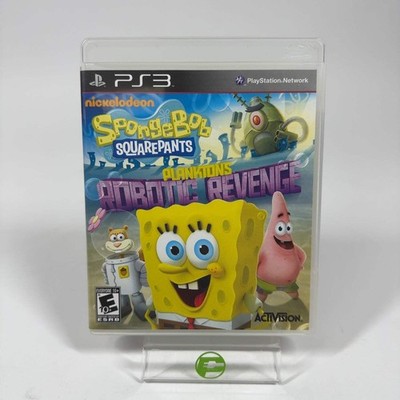 SpongeBob SquarePants: Plankton's Robotic Revenge (Playstation 3, 2013)