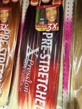 3Pack OUTRE Braids X-Pression 3X Ultra Pre-Stretched Braid 52" 2T1B/130S