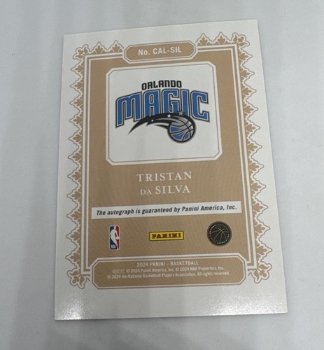 2024-25 Origins 23/24 Tristan Da Silva Calligraphy Rc Auto On Card - Picture 5 of 5
