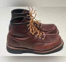 Red Wing Roughneck Full Grained Leather Boots 8146