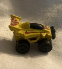1987 Micro Machines Road Champs Roadchamps Yellow Indy Car Gold Wheels 