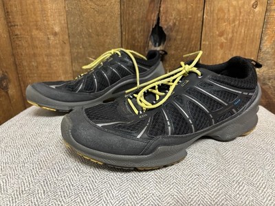 ECCO Biom Natural Motion Shoes Black Yellow Mens Size EU 42 US