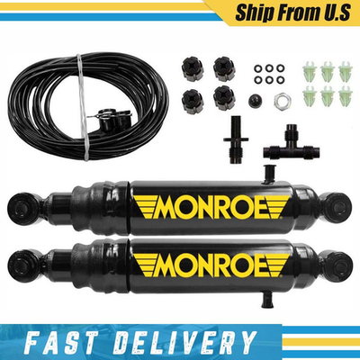 MONROE MA830 Manual Conversion Air Shocks w Install Kit for