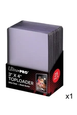 ULTRA PRO Top Loader - 3 x 4" 35pt - Black Border