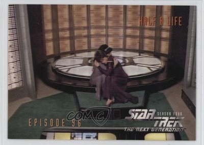1996 SkyBox Star Trek The Next Generation Season 4 Half A Life #386 06e0