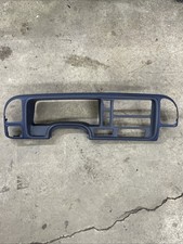 1995-1998 Chevy Silverado Gmc Sierra Truck Dash Gauge Bezel Blue Oem Read Desc