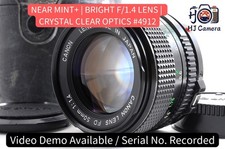  NEAR MINT  Canon New FD nFD 50mm f/1.4 Standard Prime MF Lens from Japan