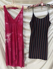 Vtg Party Dancing Dress Lot Four Dresses S ~ Y2K