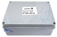 Castlec IP56 PVC Enclosure 190 x 140 x 70mm - Plastic AD35 Junction Box Adaptabl