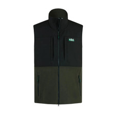 Ridgeline Men's Hybrid Fleece Waistcoat - Deep Forest/Black Vest Gilet