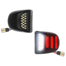 LED License Plate Light Lamp Assembly with Red OLED Neon Tube Compatible with...