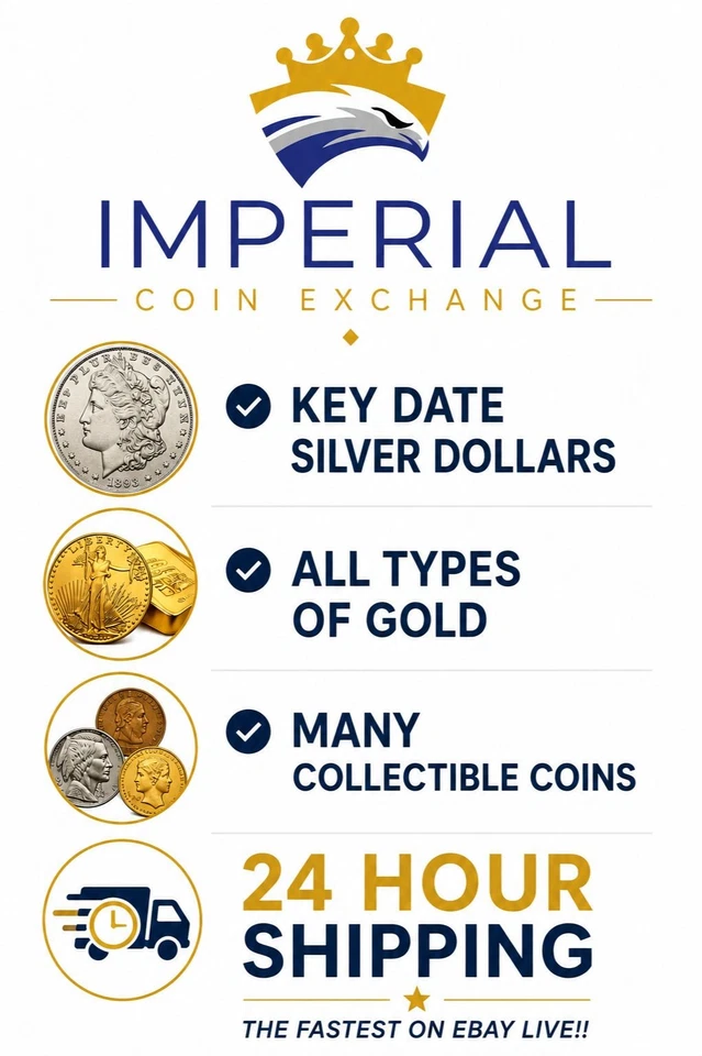 eBay Live Imperial Coin's SATURDAY NIGHT LIVE! Morgan, Peace, 90%, and Gold