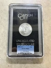 1883 CARSON CITY MORGAN SILVER DOLLAR GSA HOARD PCGS MS63 NO OGP