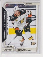 2018-19 O-Pee-Chee #629 Kiefer Sherwood RC