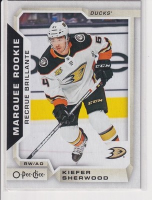2018-19 O-Pee-Chee #629 Kiefer Sherwood RC