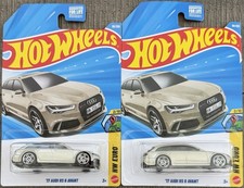 Hot Wheels 17 Audi RS 6 Avant 2/10 HW Euro New 2026 Champagne Recolor Lot Of 2
