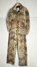 Vintage Walls Outdoors Realtree Camo Hunting Coverall Men's Large Made in Mexico