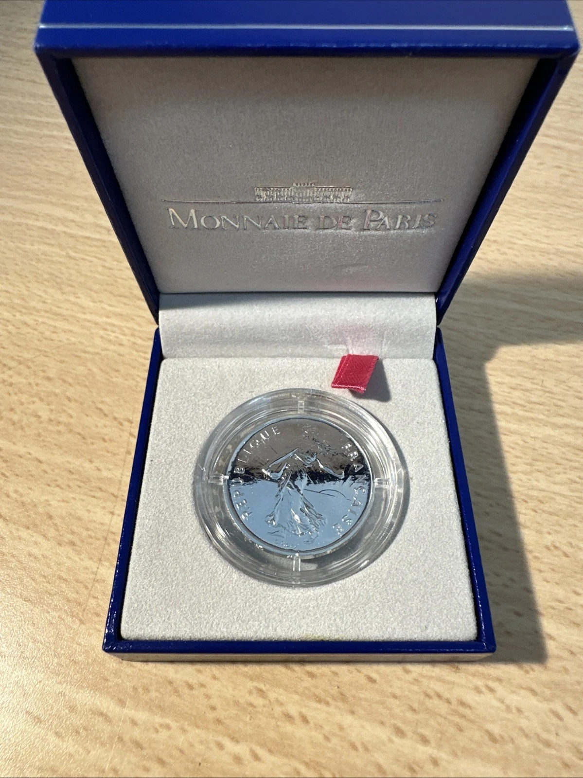 Coffret Monnaie De Paris Pièces 5 Francs Semeuse 2001