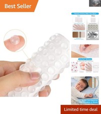 Sound Dampening 200 PCS Cabinet Bumpers - Clear Adhesive Pads for Home Decor