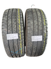 2 PNEUMATICI USATI 235/65 R 16C 115/113R FALKEN ESTIVO 7 MM DOT 2321