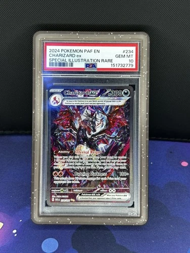PSA 10 Charizard ex SV: Paldean Fates 234/091 Special Illustration Rare Holo
