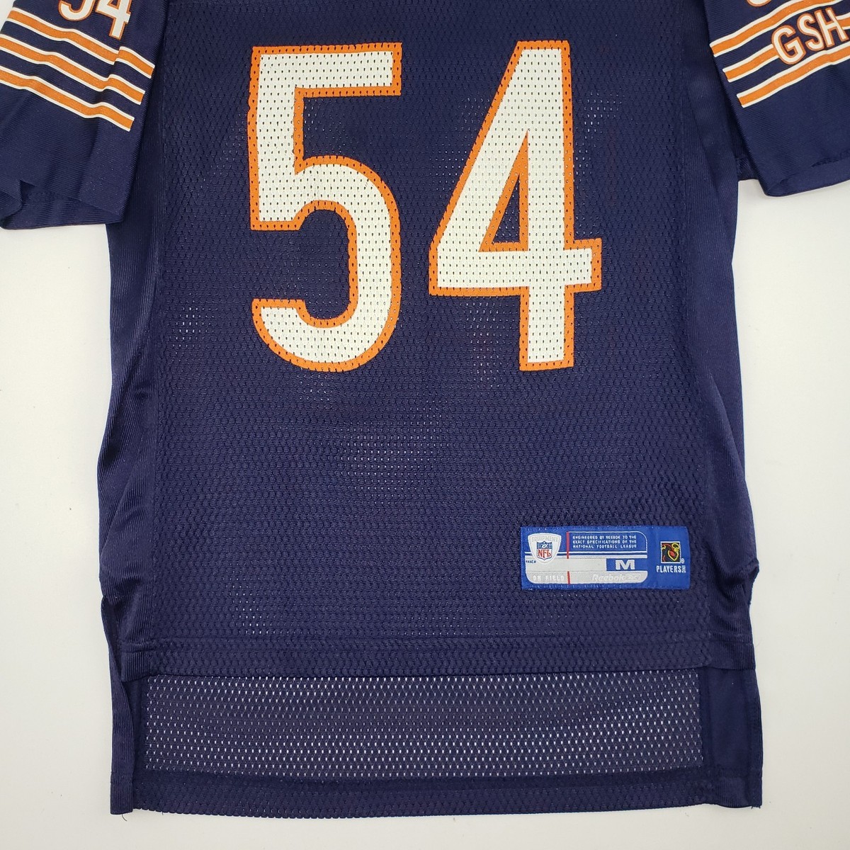 Vintage Reebok Brian Urlacher Chicago Bears Super Bowl XLI Jersey