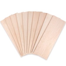 20 Pack Balsa Wood Sheets 12 x 4 x 0.12 Inches-3 mm Thick Unfinished Wooden B...