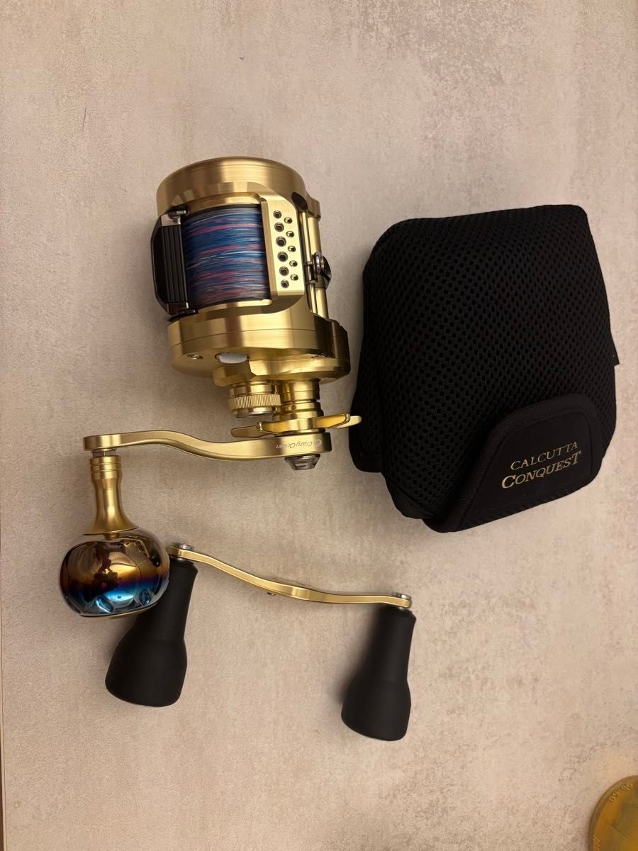 SHIMANO Calcutta Conquest MD 400XGLH Baitcasting Reel Smooth