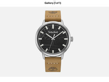 Image of Timberland Gents Wristwatch, tan ( like original boots colour) NWT , authentic.