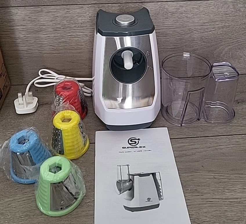 Superlex Electric Rotary 4-in-1 Salad Spinner Maker White SPARE PARTS
Opens in a new window or tab