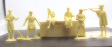 Marx 54mm Ben Hur Roman Figures in Cream Lot A 6 Different Figures