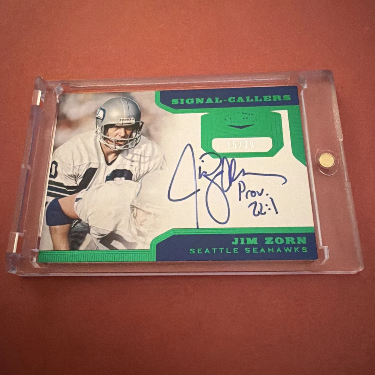 2019 Panini Plates & Patches Jim Zorn #SC-JZO for sale | eBay