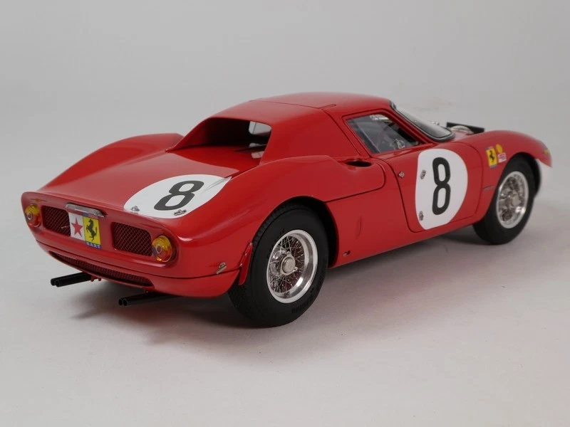 CMC Ferrari 250 LM #8 Surtees - Bandini 12h Reims 1964 1/18 M-262 - Immagine 3 di 4