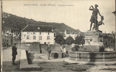 Raon-l Etape Vosges Fontaine de Diane 