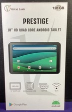 Visual Land Prestige 10 HD Quad Core Android Tablet 128GB ME10Qhsa128 NEW