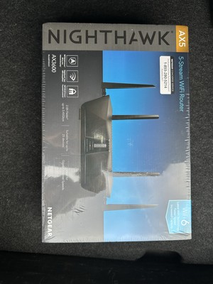 NETGEAR Nighthawk Dual-Band AX3600 RAX41-100NAS 4 Port 1000 Mbps Wireless Router