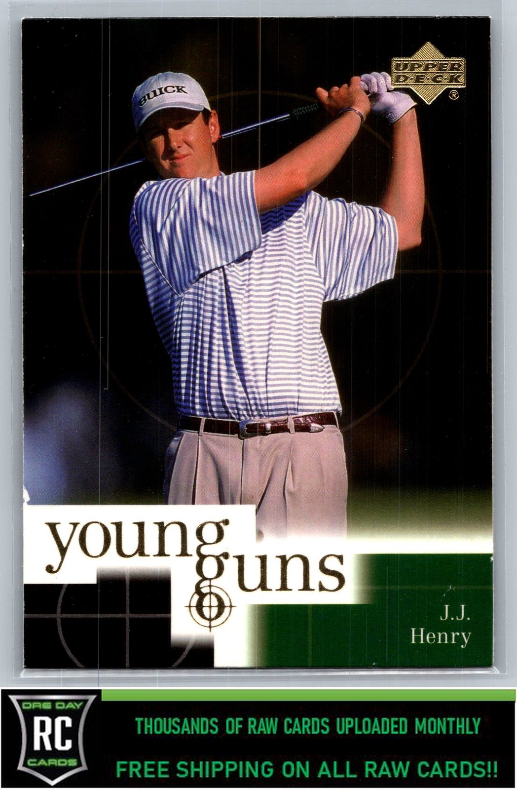 2001 Upper Deck J.J. Henry #69 Rookie