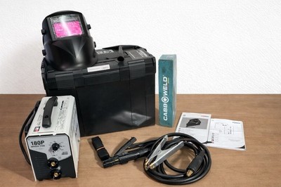 Förch Schweißgerät 180P MMA/TIG Set + Automatikhelm + Zubehör
