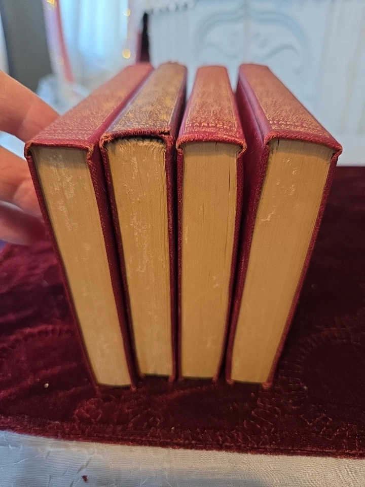 Антикварный набор из 4 романов Томаса Харди, Harper & Brothers 1891-1912 - Изображение 2 из 4